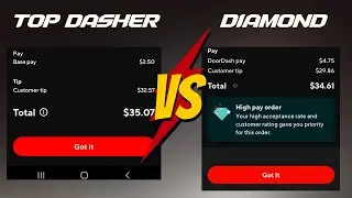 How to get Diamond Orders and Top Dasher Orders