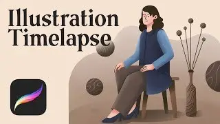 Illustration Timelapse with Procreate APP #2