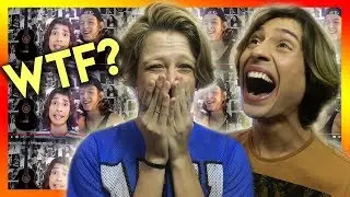 CHORAMOS ASSISTINDO NOSSO PRIMEIRO VÍDEO! 😂