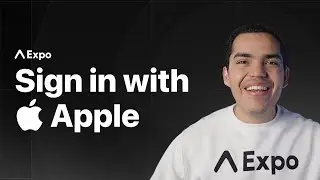 Sign in with Apple and Expo Router Tutorial