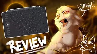 GAOMON M1220 Tablet Review + Whitethorn Speedpaint !!!