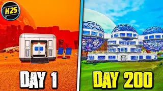 I Survived 200 Days in Planet Crafter to complete 100%, Here's What Happened! 🤯