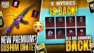 New Premium Our Custom Crate | 8 Mythic Are Coming Back | The 4 M416 & The Set Crate | PUBGM