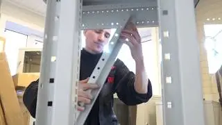Напольный шкаф КДДС 19" для активного и пассивного телекоммуникационного оборудования