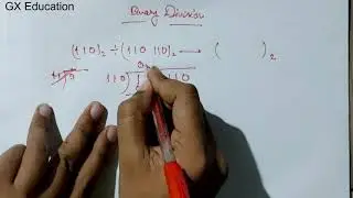Binary Division In Hindi