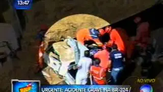 Grave acidente na BR 324 parte 1