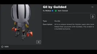 FREE ACCESSORY! HOW TO GET Gil by Guilded Rthro Bundle! (LINK ROBLOX ACCOUNT TO GUILDED GUIDE)