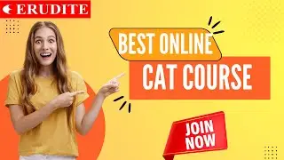 CAT Online Classroom | Best Online Coaching for CAT 2025 | CAT Online Coaching - Erudite
