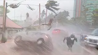 Nightmare in Mexico! Hurricane Otis with 270km/h wind destroys buildings in Acapulco