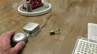 Old Phone Magneto lighting LEDs