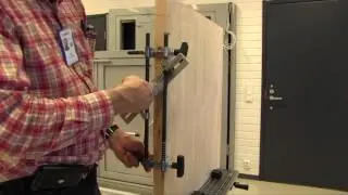 Подготовка двери к установке замка (ABLOY)
