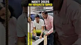 Checking His NEET 2025 Result! 💥🏆NEET 2025 Vidyapeeth Topper! 