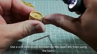 Worn tank road wheels (weathering shorts video series).