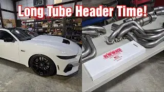 Time For Some Kooks Long Tube Headers On Our 2024 Mustang GT! (Part 1)