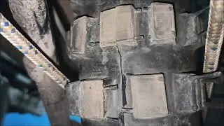 How to accurately align a motorcycle's rear wheel
