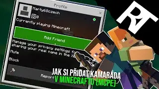 Jak si přidat kamaráda v Minecraftu (2024) - Minecraft Bedrock editon