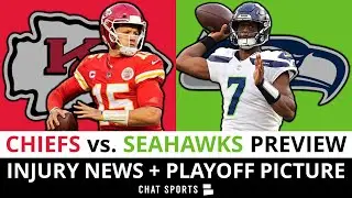 MAJOR Chiefs Injury News | Chiefs vs. Seahawks Preview & Prediction + NFL Playoff Picture Updates