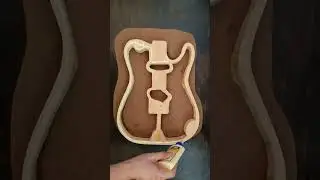 Telecaster Guitar Build DIY Part 3 #guitar #guitarist #woodworking