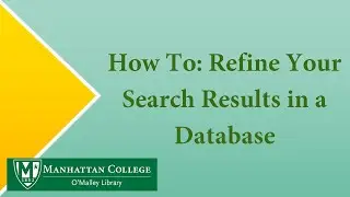 How to: Refine Search Results in a Database