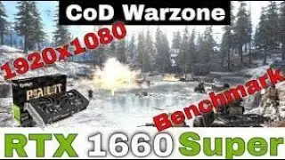 BenchMark Warzone 1660 super- Ryzen 5 5600G