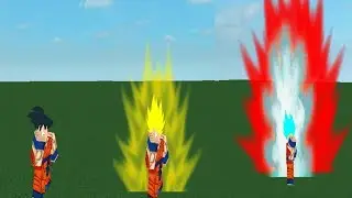 Goku Script! Super Sayian 1,2,3, and blue|Roblox
