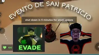 estaba jugando evade asta que me saco por el evento de san patricio 🙀
