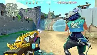 Valorant: Jett and Raze in Replication