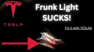 Tesla Frunk Light Upgrade with Yeslak