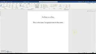 Using the Read Aloud feature in MS Word 2023