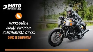 IMPRESSŌES  ROYAL ENFIELD CONTINENTAL GT 650 - POR ANDRÉ RAMOS