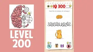 Brain Test Level 200 Walkthrough