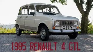 1985 Renault 4 GTL goes for a drive