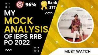 My Mock Analysis of IBPS RRB PO 2022