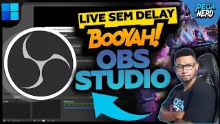 📹 COMO FAZER LIVE NA BOOYAH PELO PC SEM DELAY NO (OBS STUDIO) - 2022