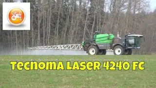 Tecnoma Laser 4240 FC self propelled sprayer in action