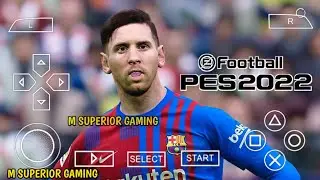 PES 2022 PPSSPP 200MB Android Offline Mediafire Link Terbaru 4K Best Graphics New Transfers