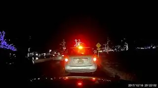 Niagara Falls, Ontario, Canada - Winter Festival of Lights drive-by (December 16, 2017)