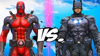 BATMAN VS DEADPOOL - EPIC BATTLE