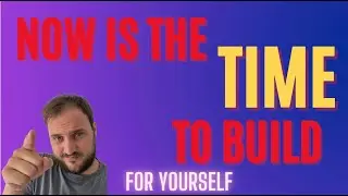Why Now is the best time to build yourself a legacy