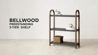 Bellwood Freestand Shelf 3 Tier