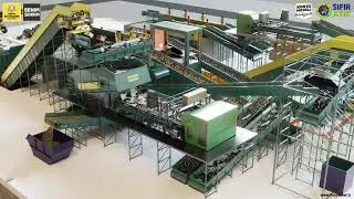 3D Animation - Konya Metropolitan Municipality Waste Collection and Separation Center