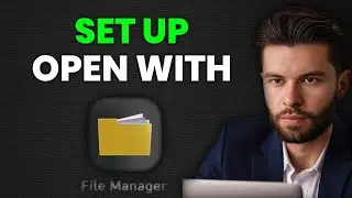 How to Open With File On file manager