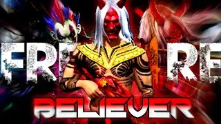 BELIEVER - Free Fire🔥 Beat Sync Montage!! #believersong#believer#beatsyncbeliever#belivermontage#ff