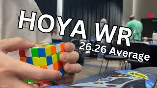 [FORMER] 26.26 Official Hoya WR 4x4 average | Keep Austin Weird 2023