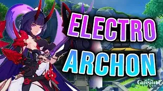 ELECTRO ARCHON HYPE! | Genshin Impact Inazuma (Baal)