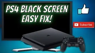 PS4 BLACK SCREEN - EASY FIX || TRY THIS FIRST! (December 2025)