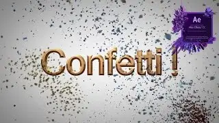How To Make Confetti In After Effects Tutorial (Trapcode Particular)