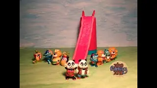 Игрушки из прошлого - на горке.
