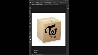 How to put logo on mockup - photoshop shorts