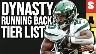 Updated Dynasty Running Back Rankings & Tiers (Rookies Included)